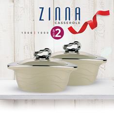 ZINNA CASSEROLE 1200 & 1800