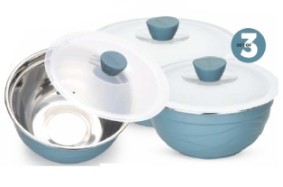 RIO BOWL SET SS 3PCS SMALL