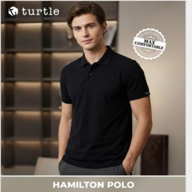 Hamilton Polo T-Shirt (Black)