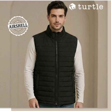 Perth Sleeveless Jacket Black