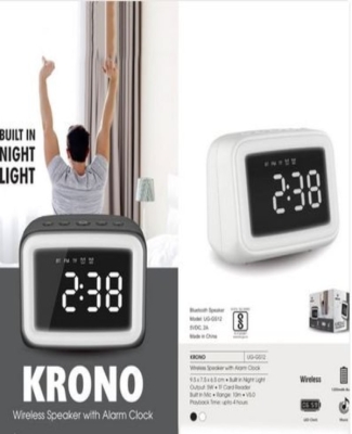Bluetooth Speaker with Alarm Clock Krono