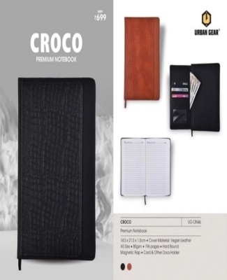 Eco Friendly notebook Croco