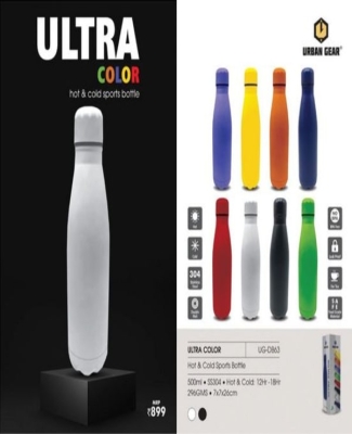 Stainless Steel Hot n Cold Bottle (500ml) Camper