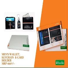 Men's wallet, keychain & Card Holder