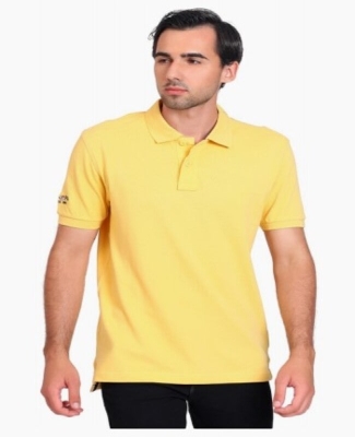 Cotton Collar T-Shirt
(Yellow)