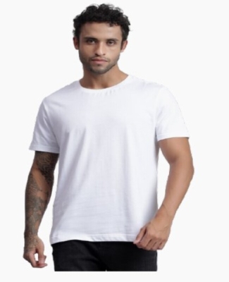Round Neck T-Shirt (White)