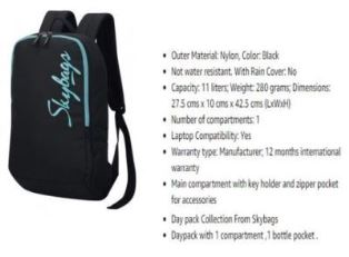 SKYBAGS DECODE DAYPACK