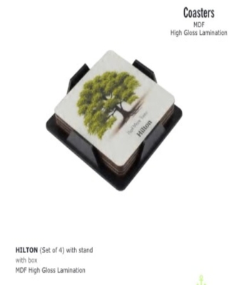 Coasters HILTON (SET OF 4)