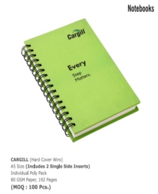 NOTEBOOKS CARGILL