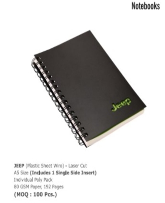 NOTEBOOKS JEEP