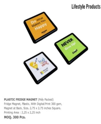 LIFESTYLE PRODUCTS PLASTIC FRIDGE MAGNET