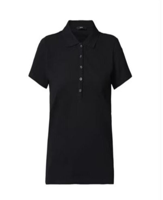 POLO SS TSHIRT IN Black Beauty