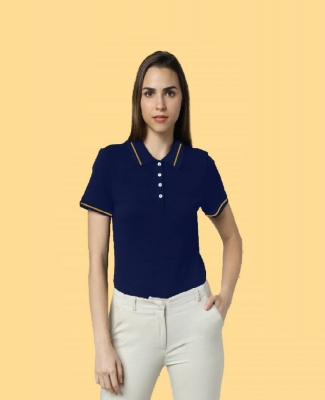 Tipping Polo Navy Blue