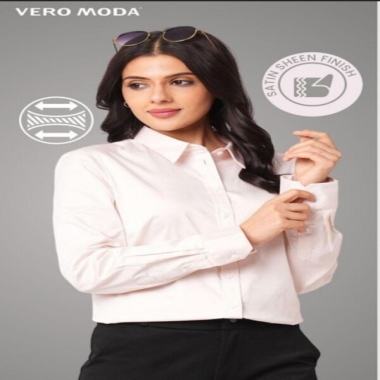 Carline Shirt- Barely Pink