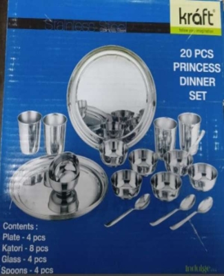 20 Pcs Princess Dinner Set