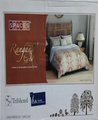 Rangana Gold Bedsheet