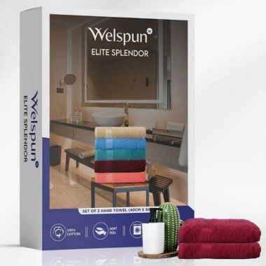 Elite Splendor Hand Towel Set of- 2