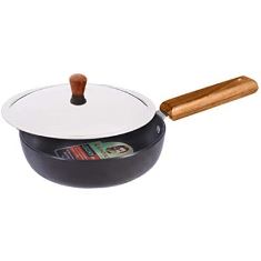 Ebony Deep Fry Pan 16.5 cm-3.25 mm