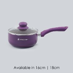 Royal Velvet 18cm Sauce Pan with Lid