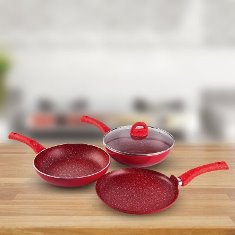 Granite Set - Red