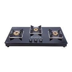 Wonderchef Octavia Glass Hob Top 3 Burner