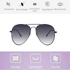 Mi Polarized Aviator Sunglasses