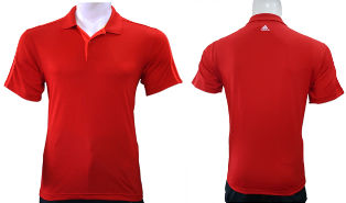 Adidas Aeroready Tshirt 100% Polyester Red