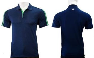 Adidas Aeroready Tshirt 100% Polyester Navy