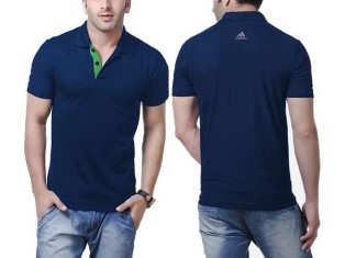 Adidas Aeroready Tshirt 100% Polyester (Navy)