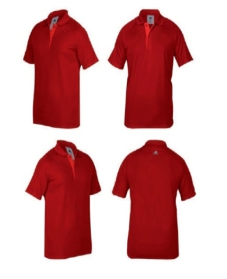 Adidas Aeroready Tshirt 100% Polyester (Red)