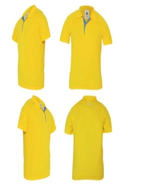Adidas Aeroready Tshirt 100% Polyester Yellow