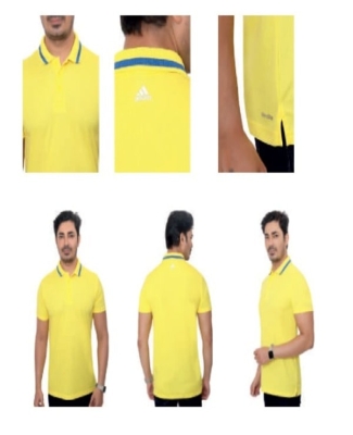 Adidas Clima Lite Aeroready Tshirt Yellow