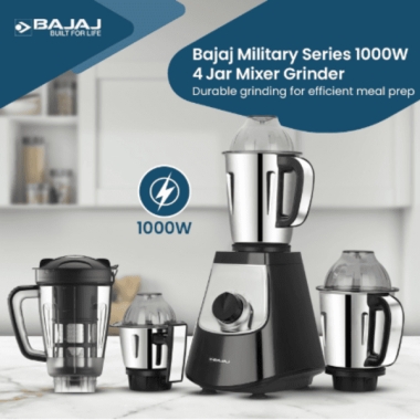 Bajaj Military Series Evoque 4 Jar 1000W