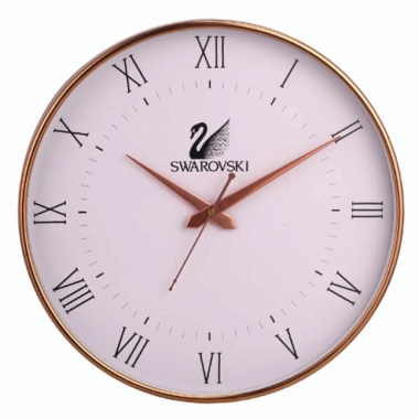 Wall Clock Swarovski