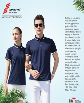 Sports Republic Actic HY: Dry Fit Polo
