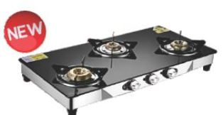 3 Burner LPG Gas Stove with Jumbo Burner ????????