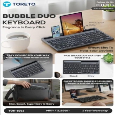 BUBBLE DUO
KEYBOARD