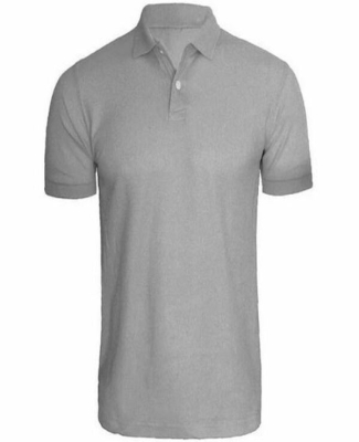 UCB Polo T-Shirt- Grey Tipping