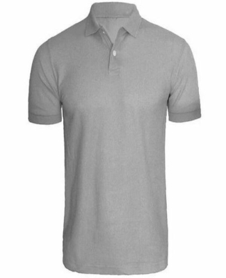 UCB Polo T-Shirt Lycra Cotton-Steel Grey