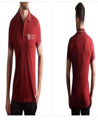 UCB Polo T-Shirt Lycra Cotton:Wine